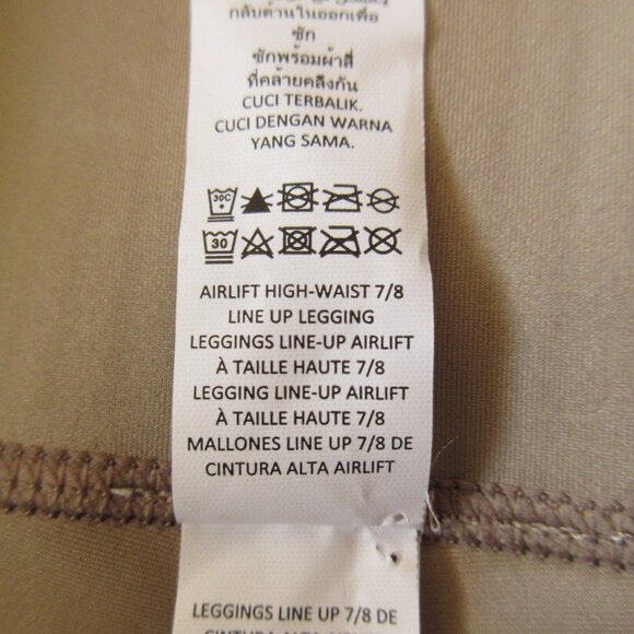 NWT Alo Yoga Airlift High-Waist 7/8 Line Up Legging in Gravel M - Picture 5 of 8